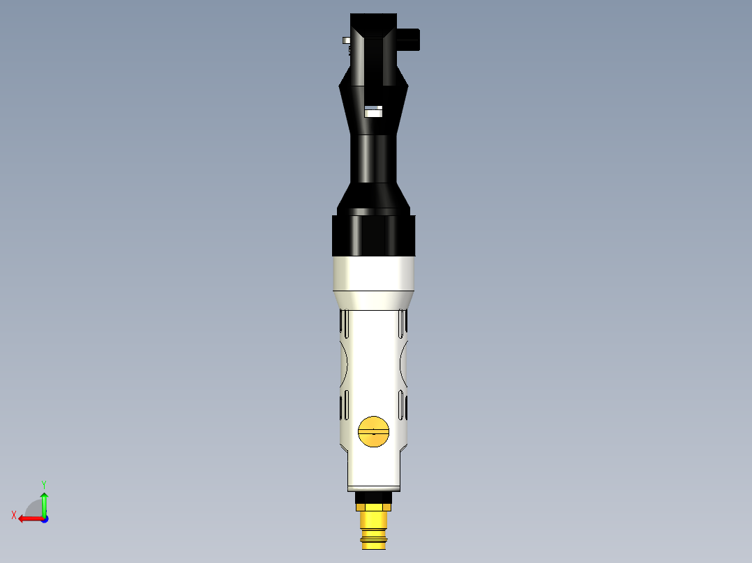 气动棘轮后视图