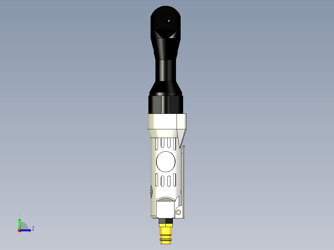 气动棘轮左视图