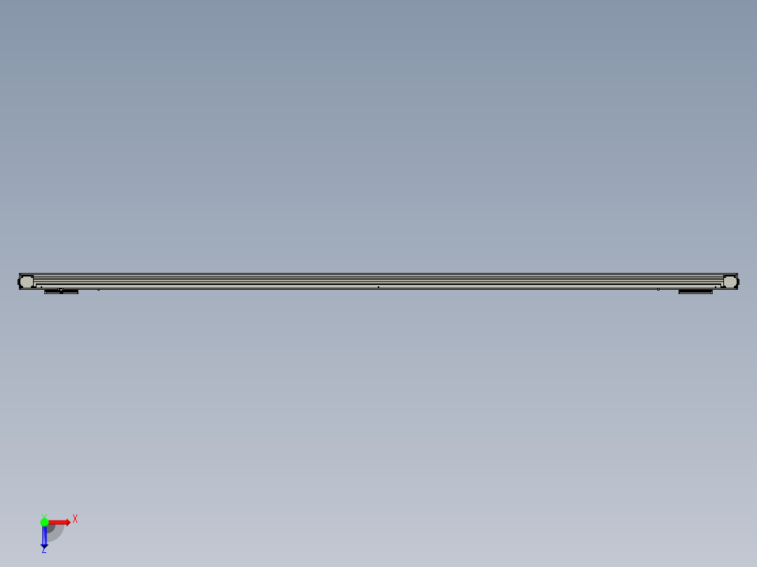 威洛博双电机滑台-VBC14S2-L100-S2800-BLR-P40-C6俯视图