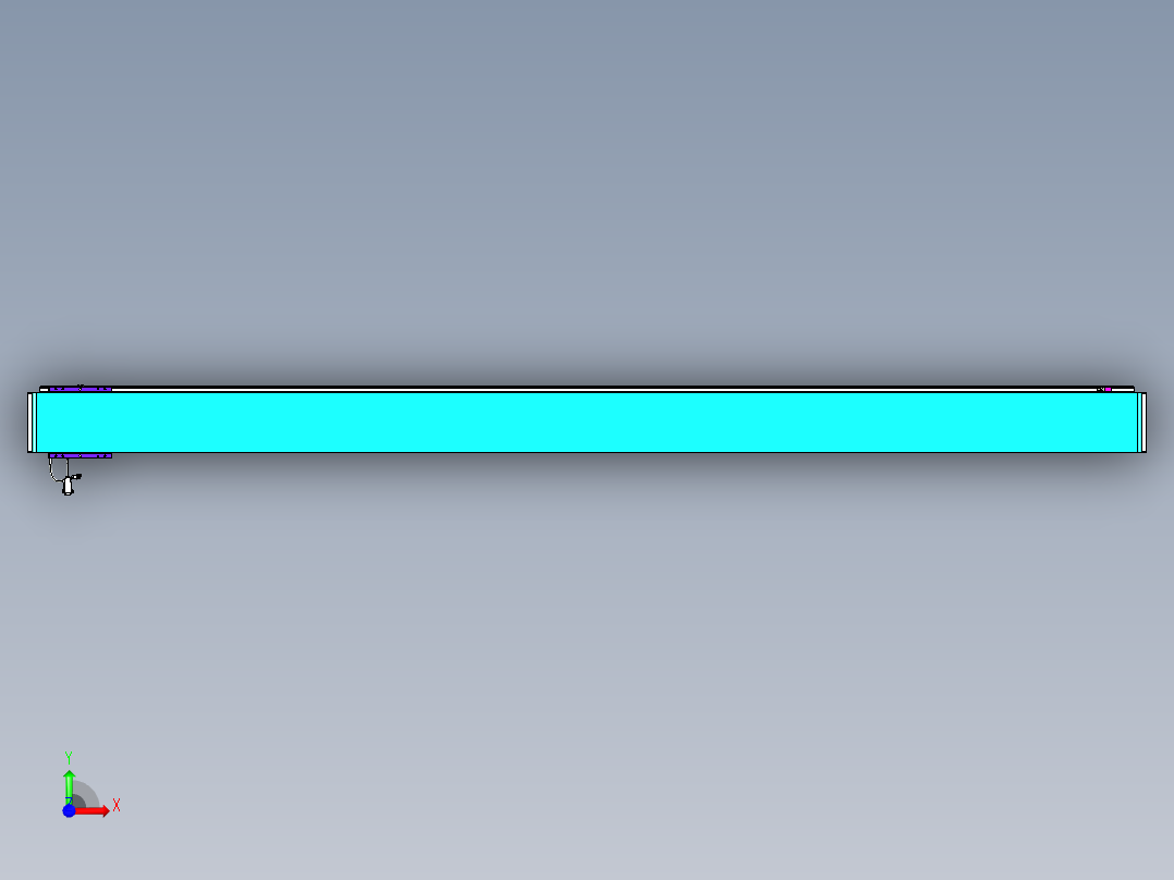 威洛博VL系列3d模型模组VL17E2Y-S2900前视图