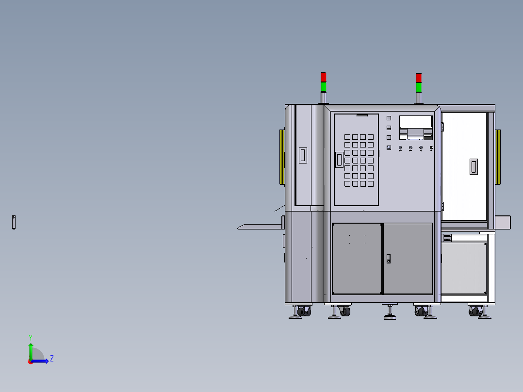 AR贴膜主机（sw12可编辑+工程图）左视图