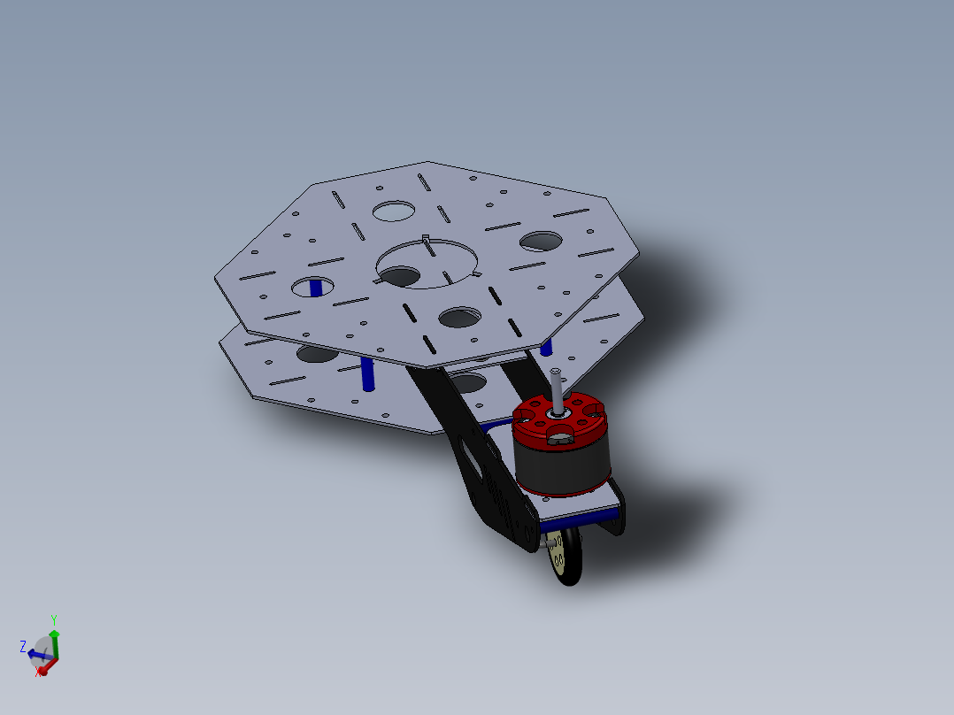 <span style='color: red'>四</span><span style='color: red'>轴</span><span style='color: red'>飞行器</span>