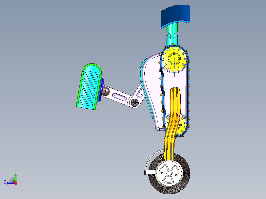 清雪机器人三维736947===40右视图