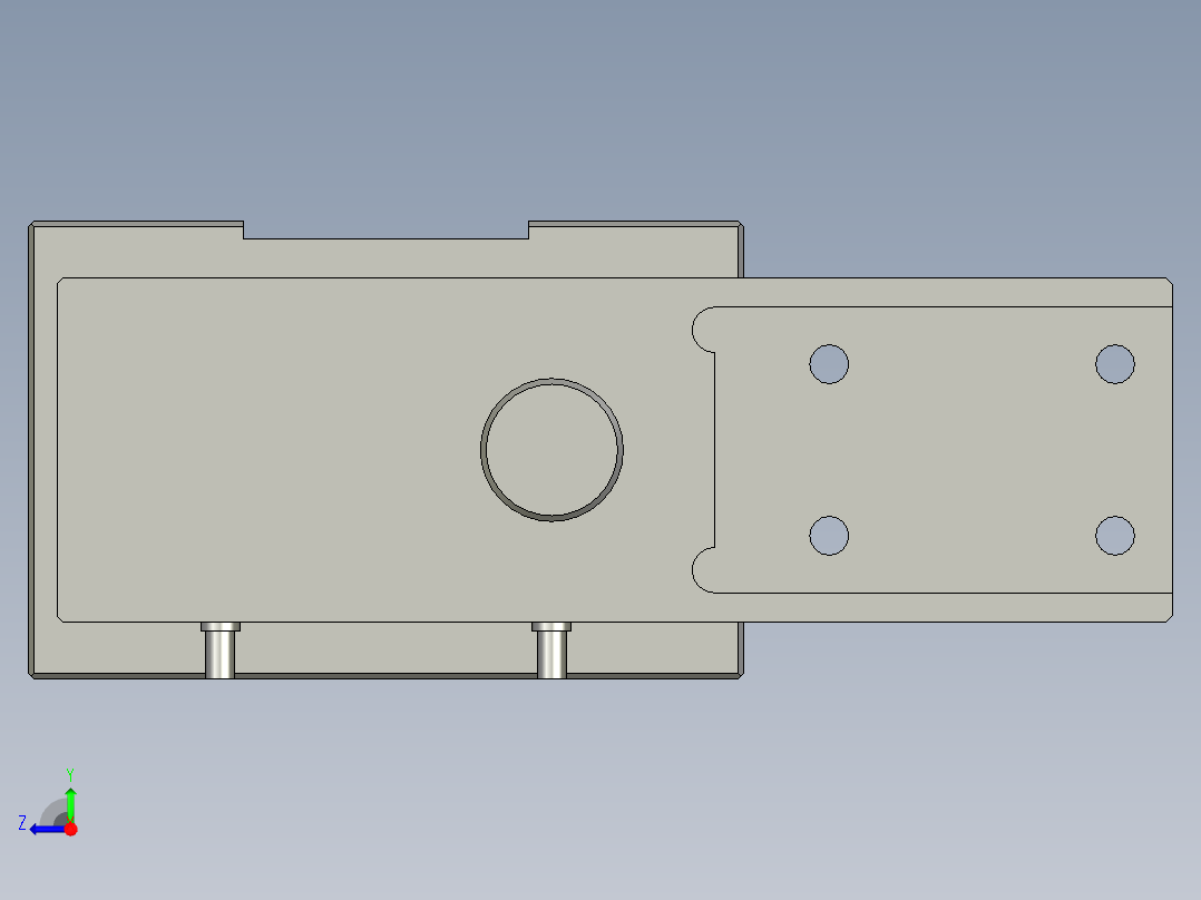普通气爪PH07-50右视图