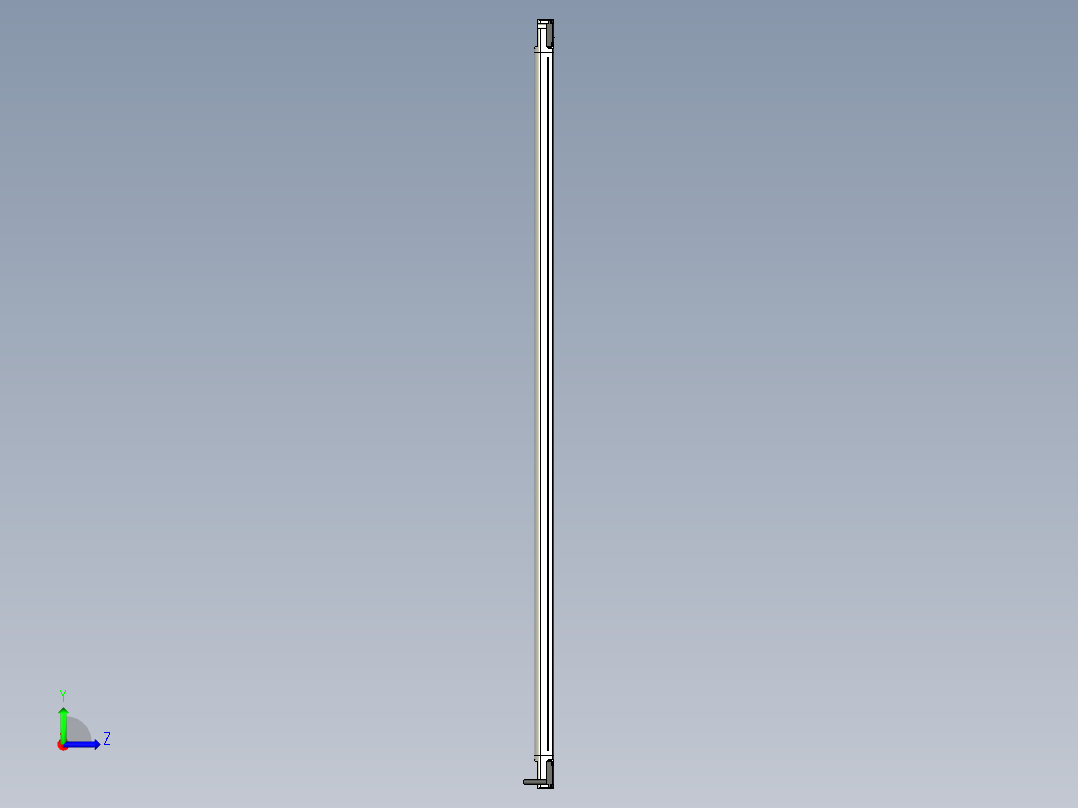 基恩士SL-V26L_R_kc图纸模型左视图