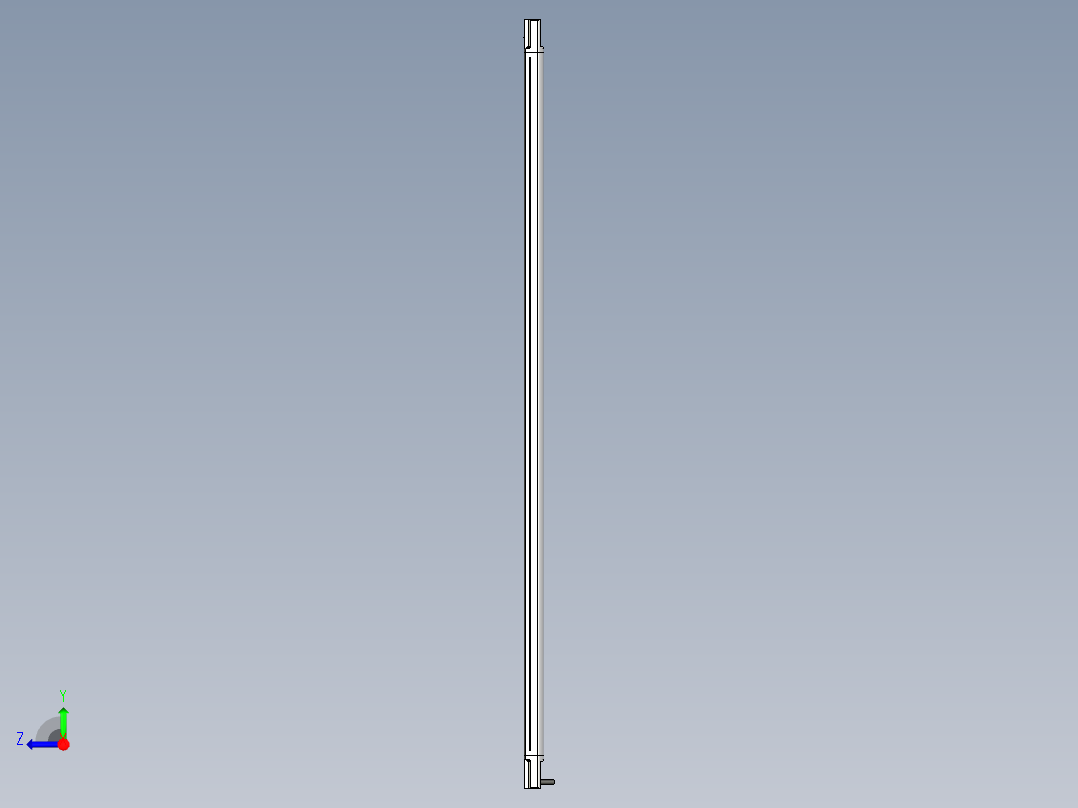 基恩士SL-V26L_R_kc图纸模型右视图