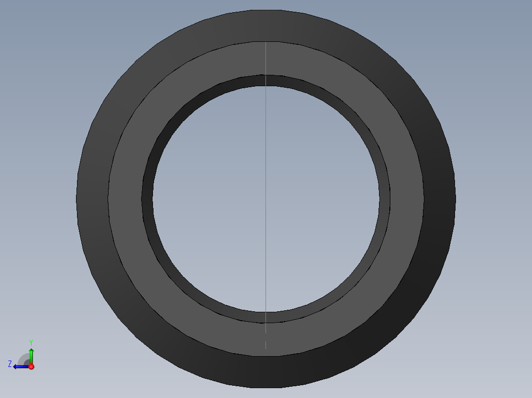 PVC公制管件-50x40 Reducer后视图