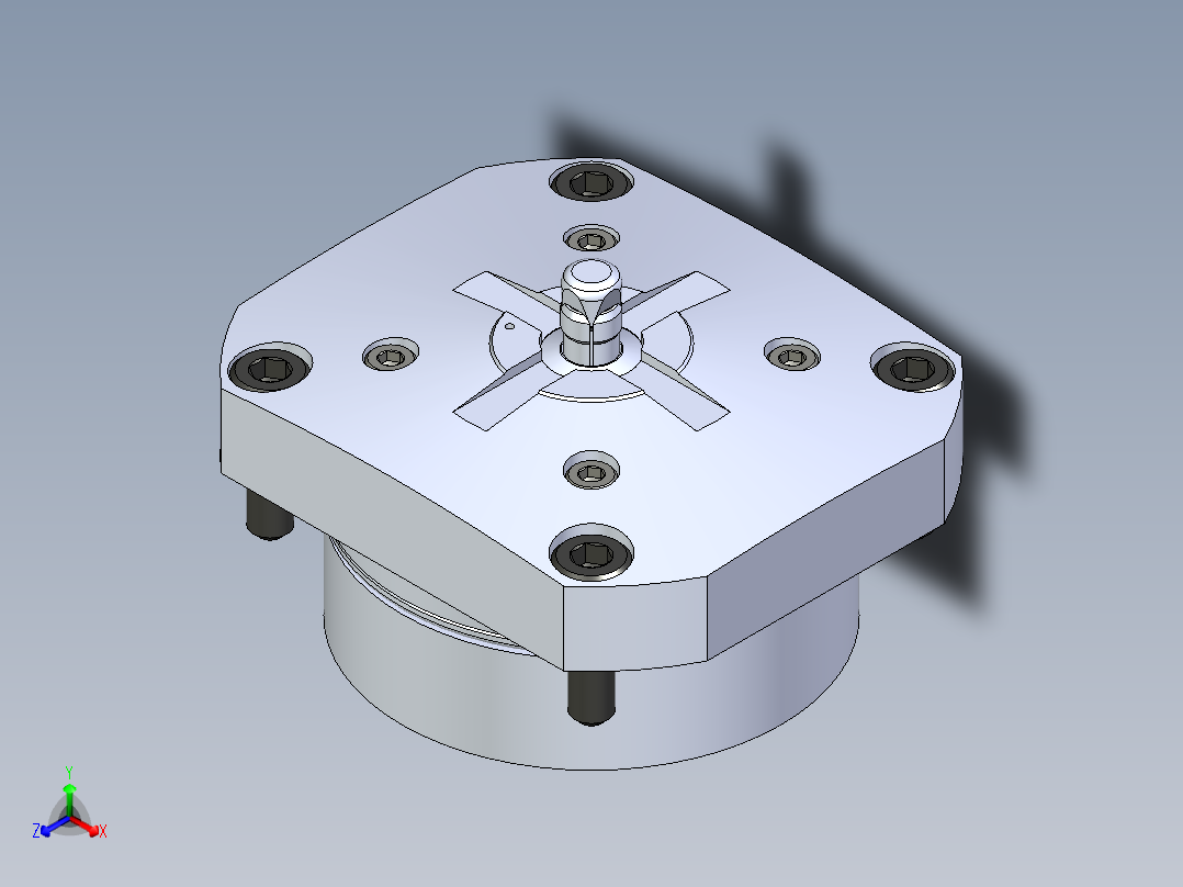 KOSMEKSWH2070-GN多系列多零件图纸模型正等轴测图