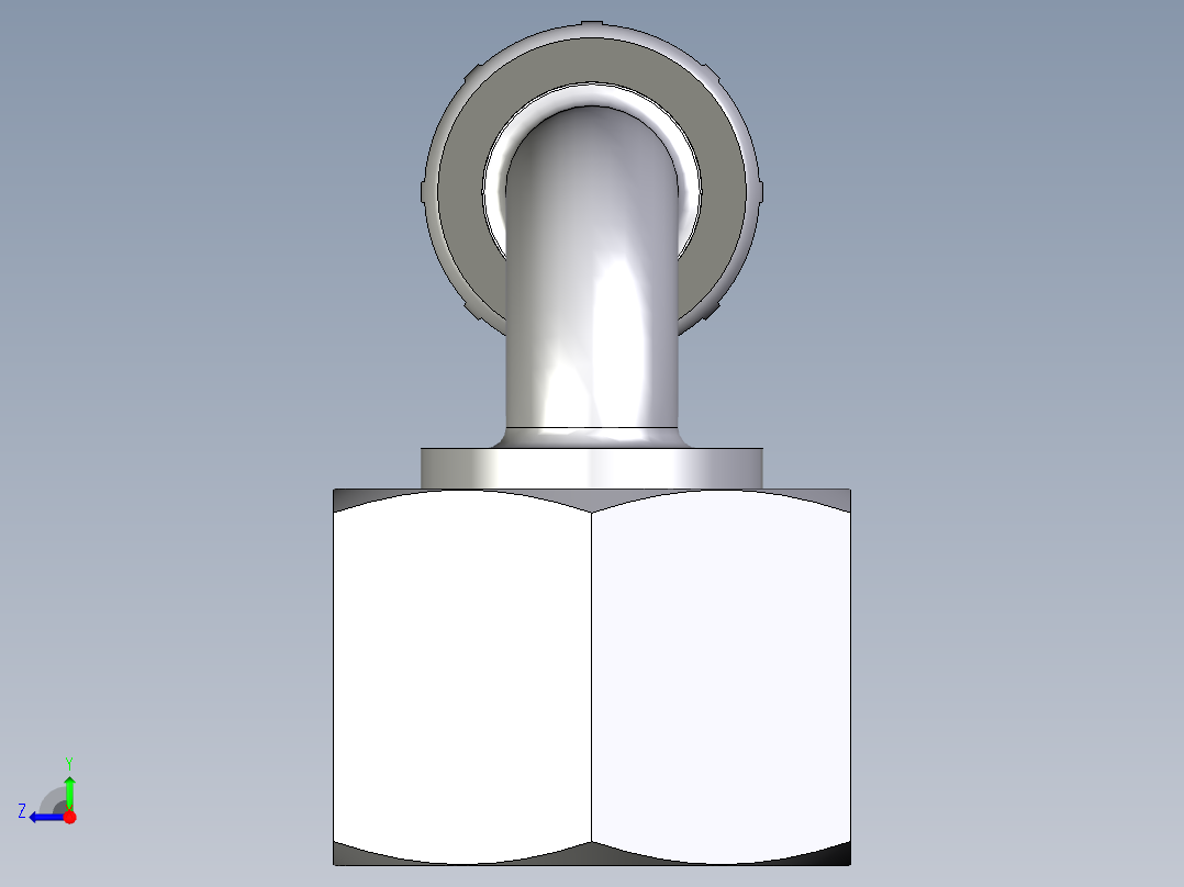 1C43系列-24°重型90°头右视图