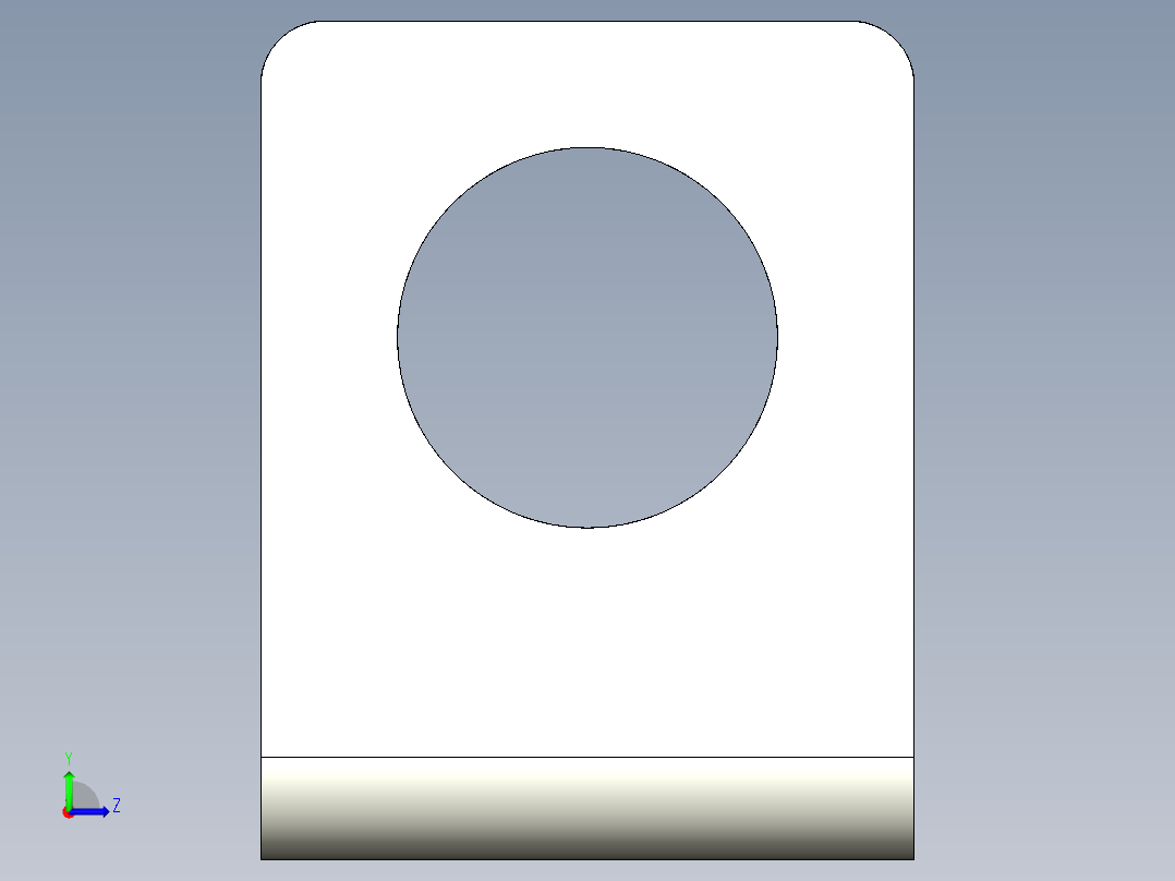 基恩士PZ-B04_kc图纸模型左视图