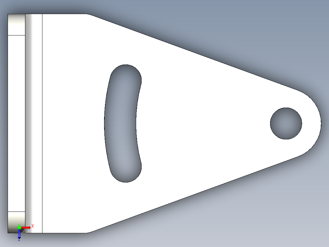 基恩士PZ-B04_kc图纸模型俯视图