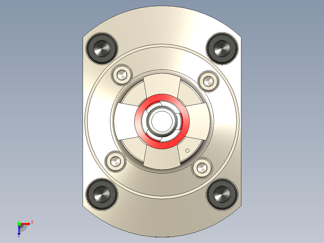KOSMEKSFA2000-G0A-090多系列多零件图纸模型多系列多零件图纸模型俯视图