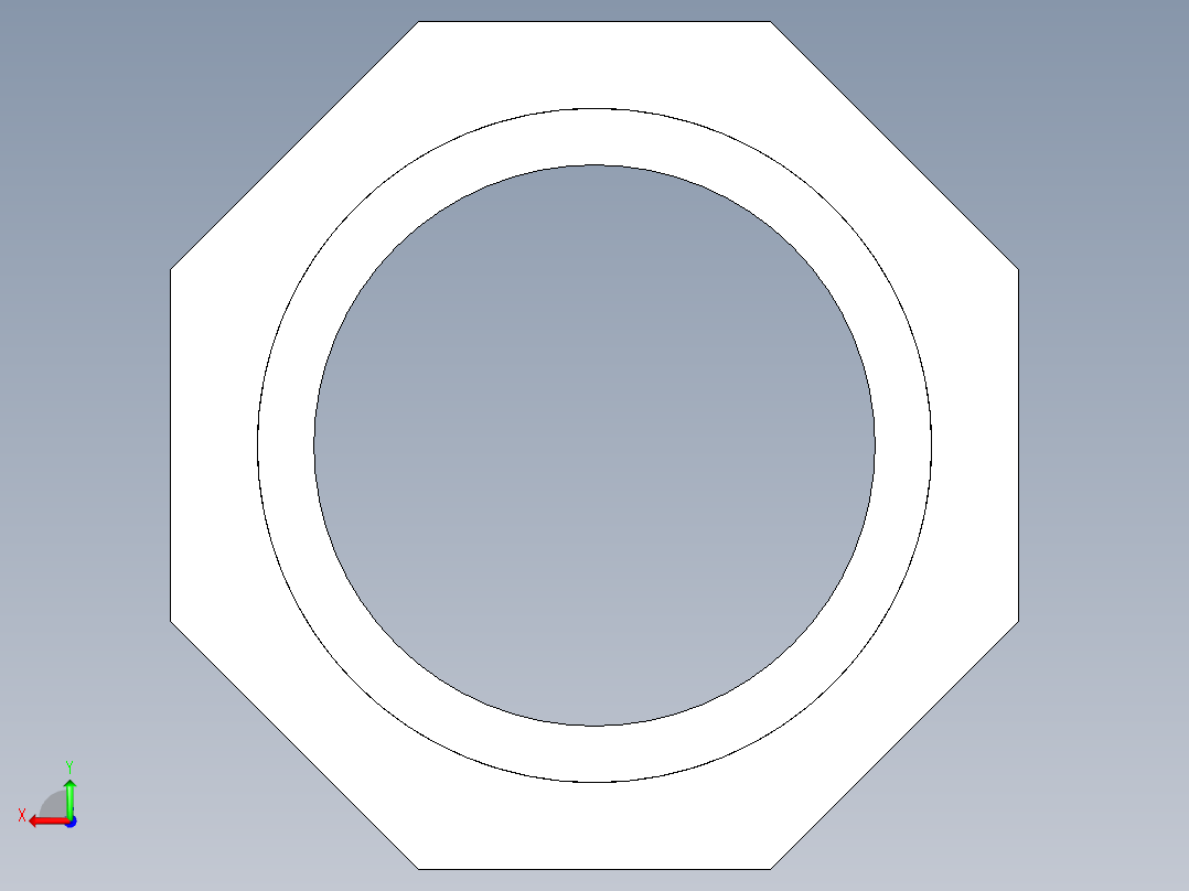 4KIFC 用溶剂焊接插座DF双适配器，溶剂焊接插口DM和BSP的阳螺纹端R后视图