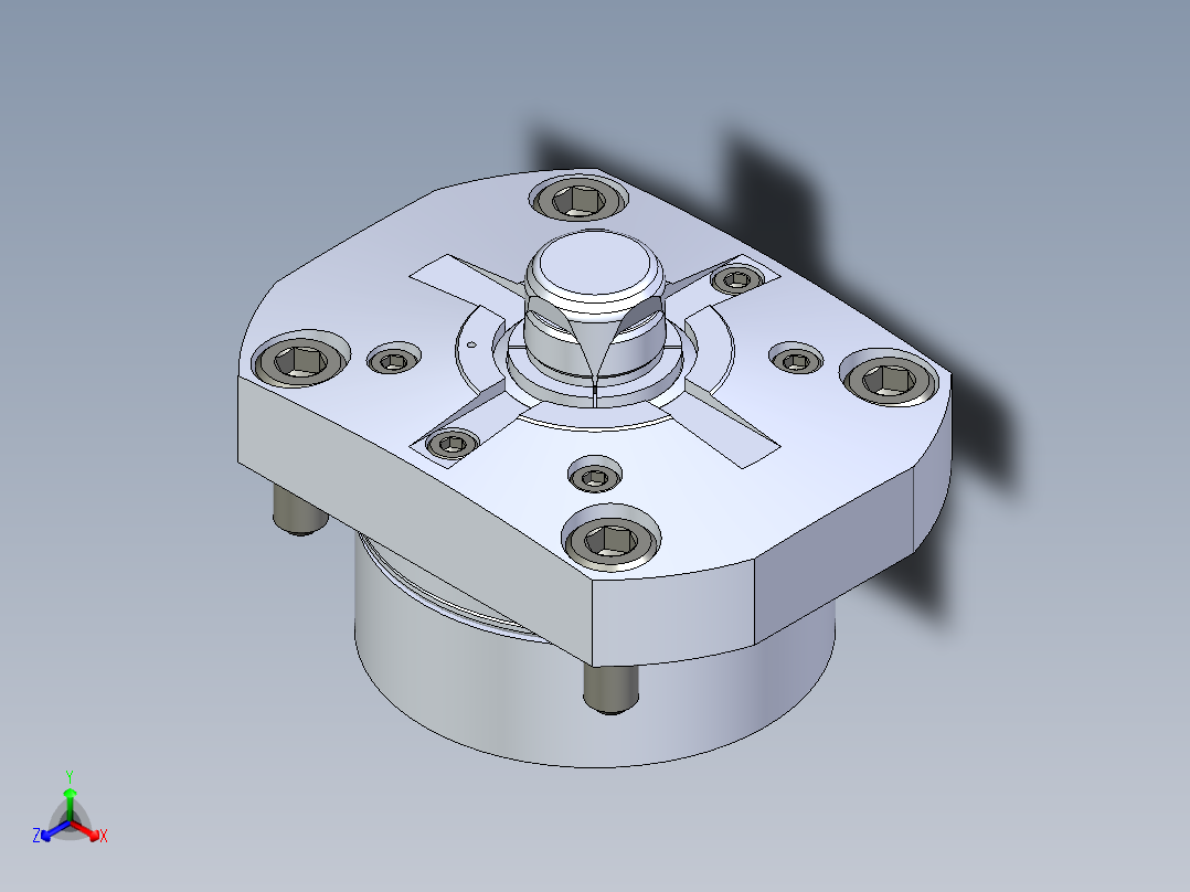 KOSMEKSFH3160-G多系列多零件图纸模型正等轴测图