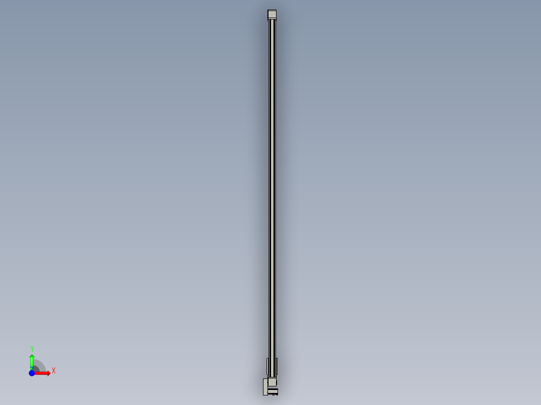 欧规系列-GB8-L96-S3700-BL-P40-MS3前视图