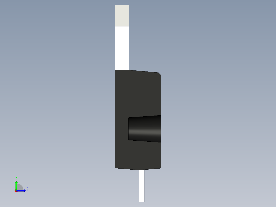 multiwatt-ST 封装-MULTIWATT-15_Normal_LStraight_rev1.1左视图
