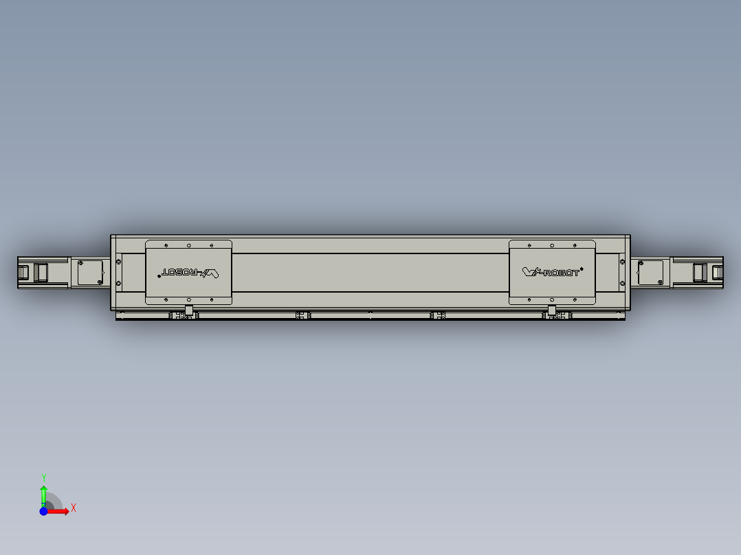 威洛博双电机滑台-VC14D2-S200-BC-P40-C6前视图