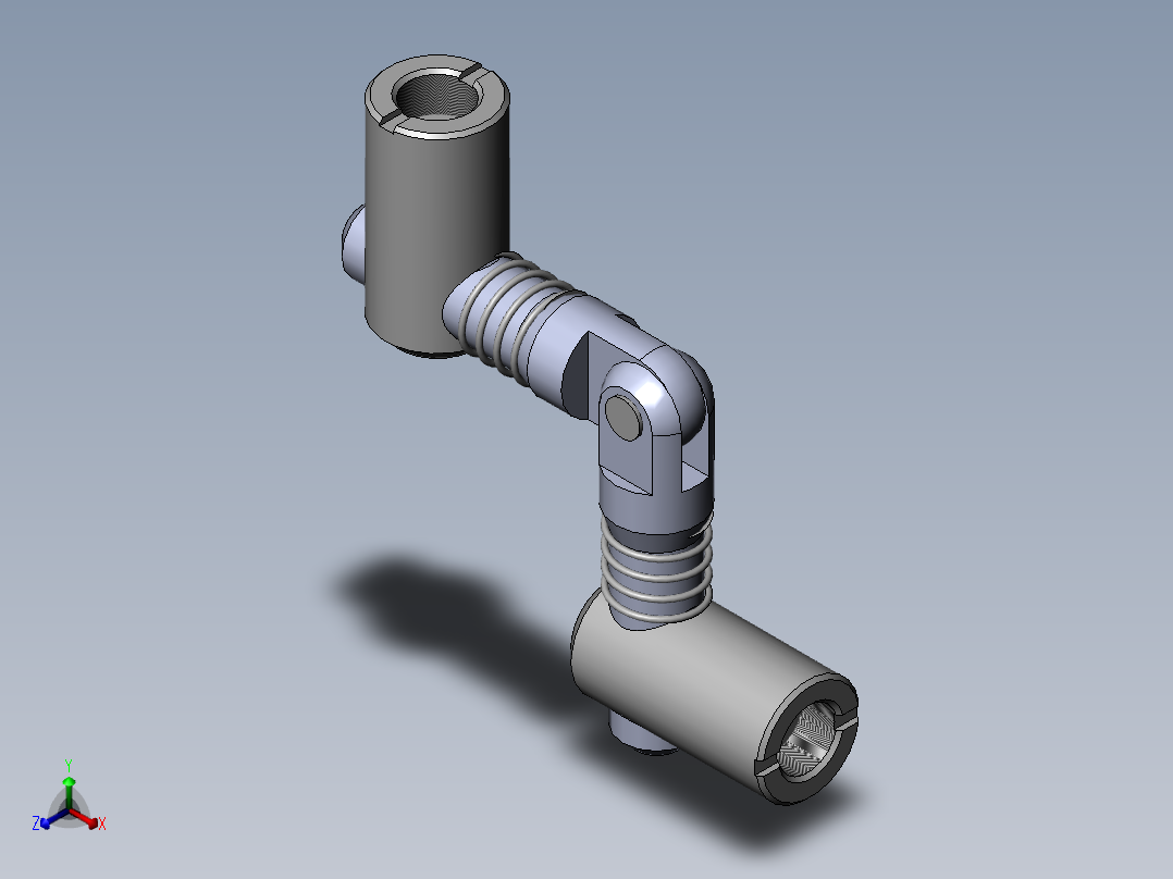 铝型材及其附件3.11.45.07正等轴测图