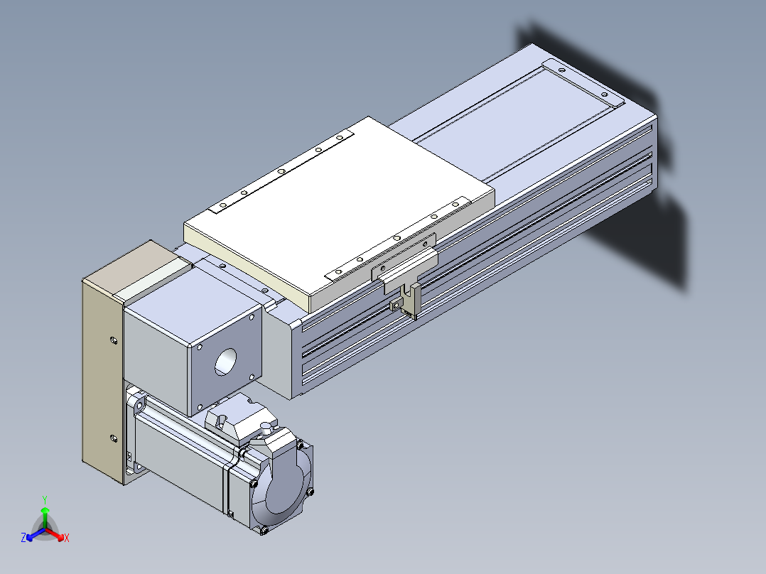 同步带全封闭直线模组TPA-HCB-120D-90-L100-LP-Y-P40-N3