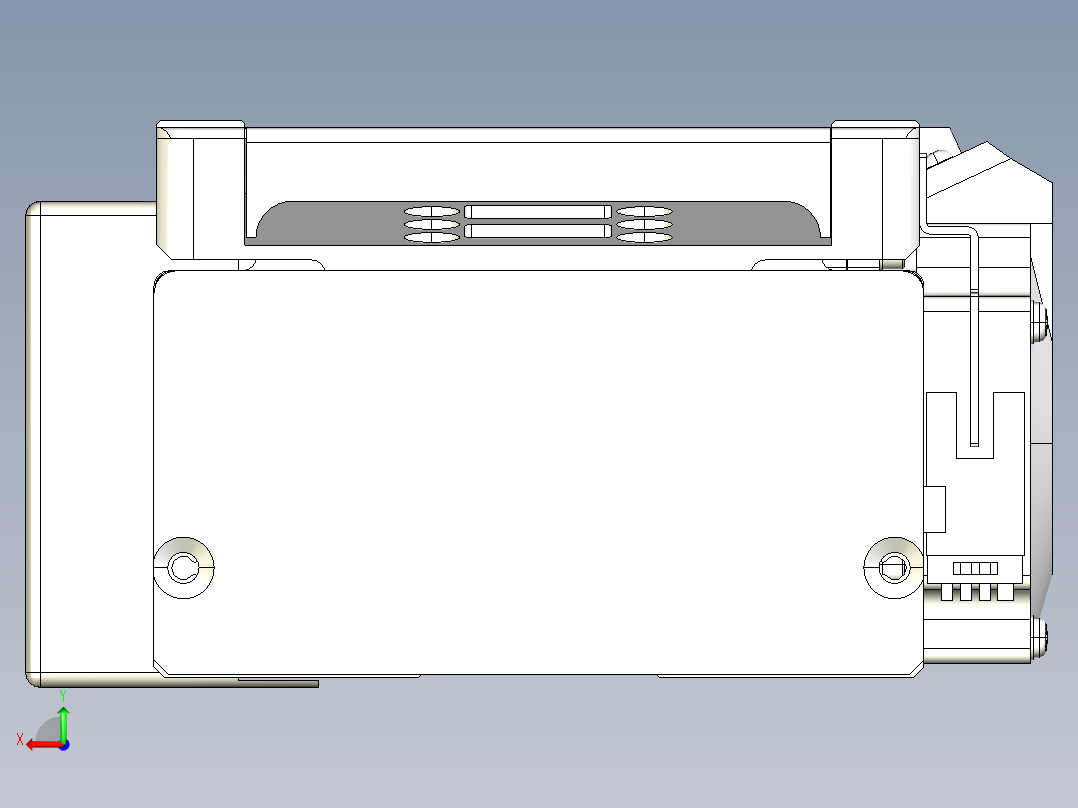 同步带全封闭直线模组TPA-HCB-105D-90-L1900-MR-C-P20-N3后视图