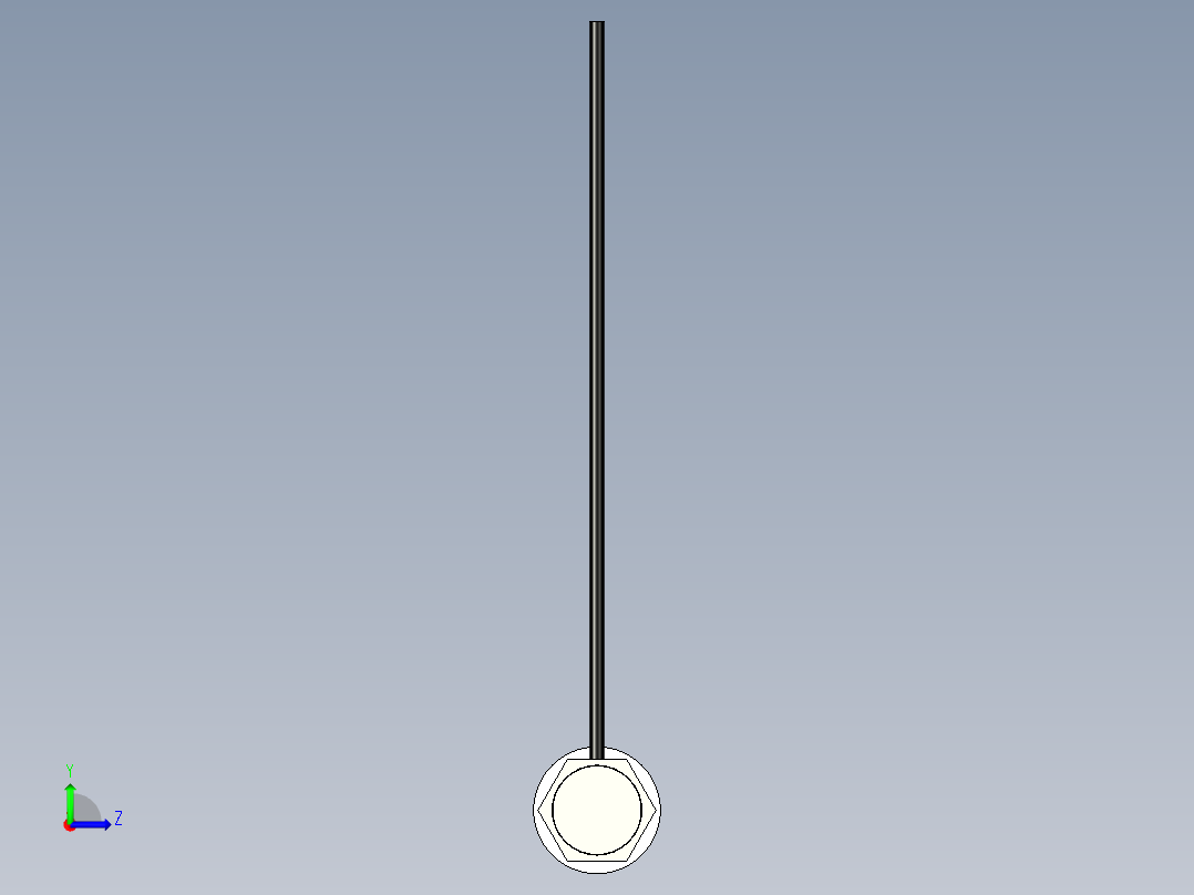 直角光纤_漫反射型FR-Y36左视图