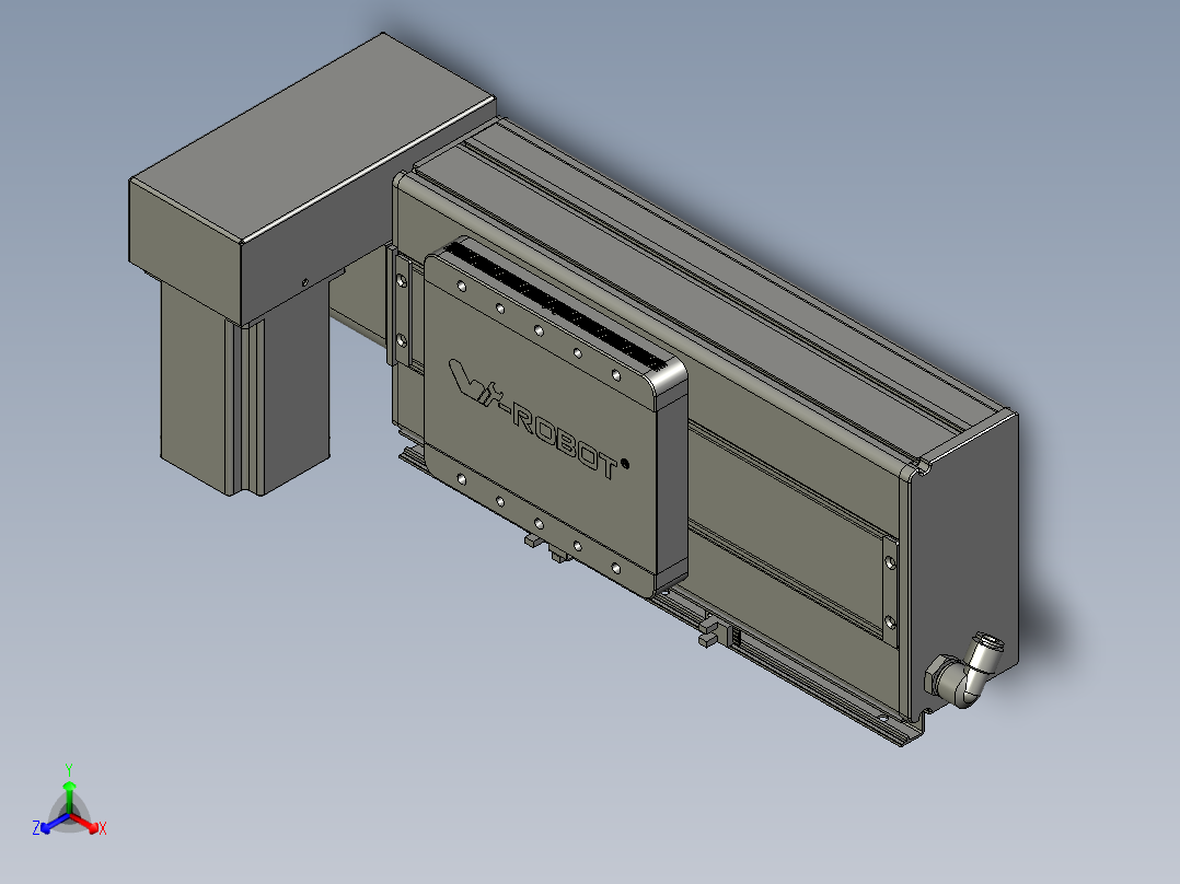 威洛博VBC17-S100-BRU-P75正等轴测图