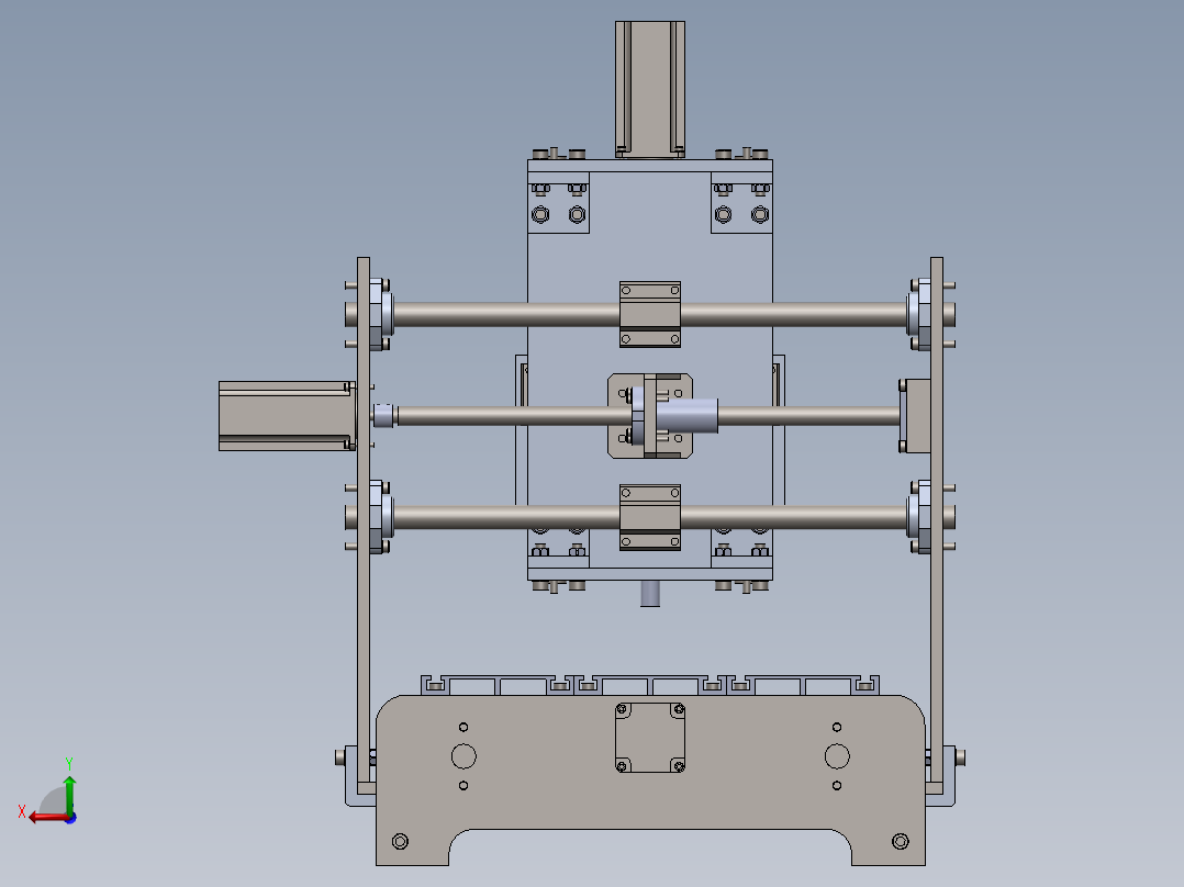 数控机床 (1)后视图