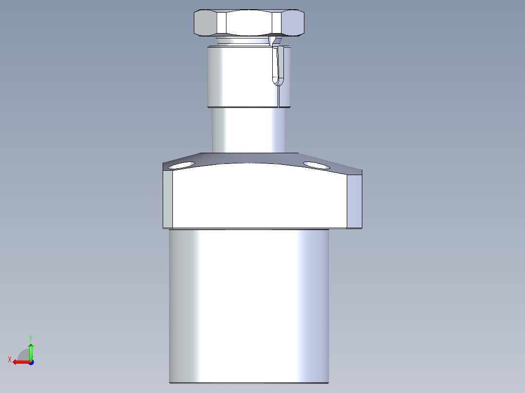 KOSMEKLHA0650-SL-Y45多系列多零件图纸模型后视图