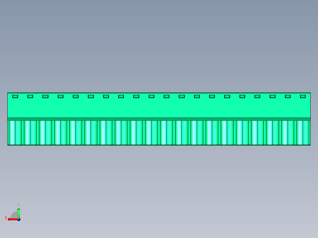 DEGSON 2EDG 系列 5.0mm 可插拔接线端子组-2EDGK-5.0-20P-14-00AH后视图