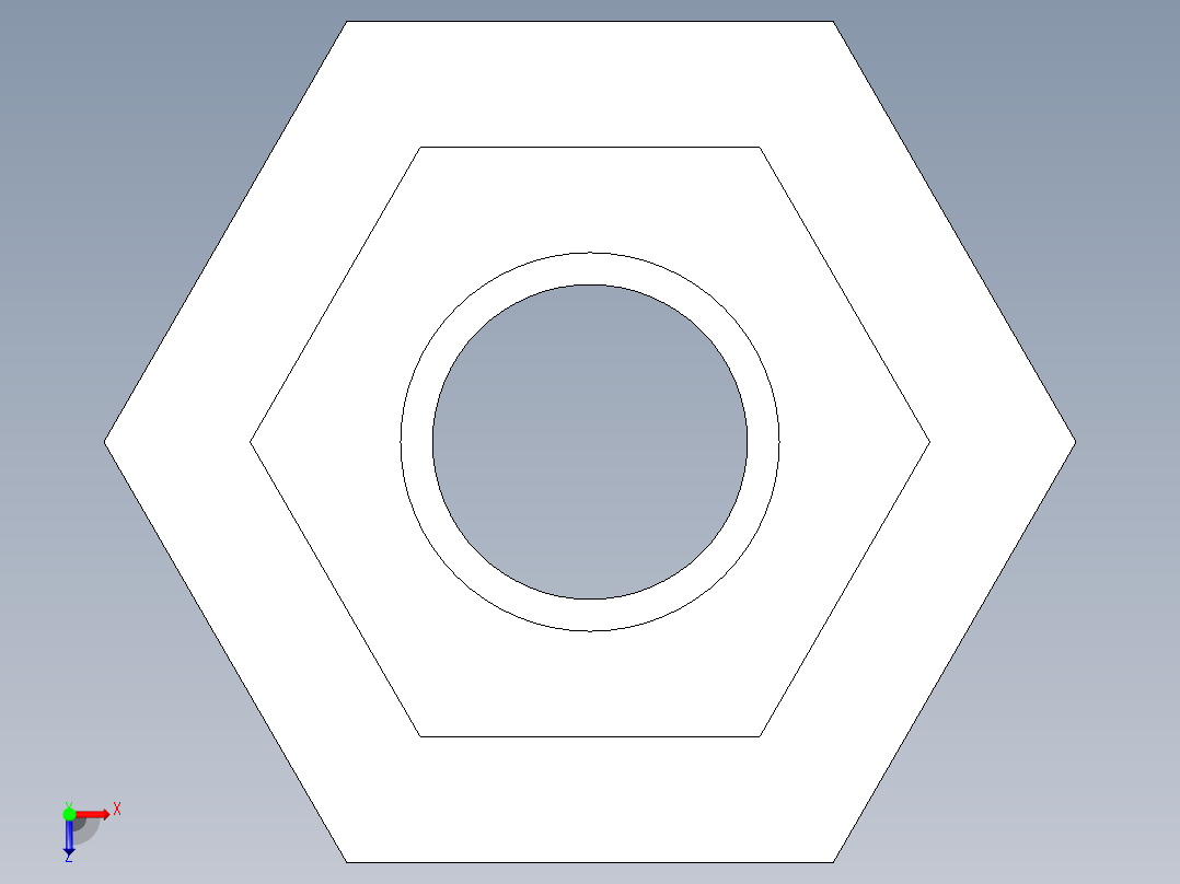 聚氯乙烯配件16A-Sch80_ReducerBushing_SxSPIG_837-336FB_Sch80PVC_Flush Style Reducer Bushing (SxSPG)俯视图