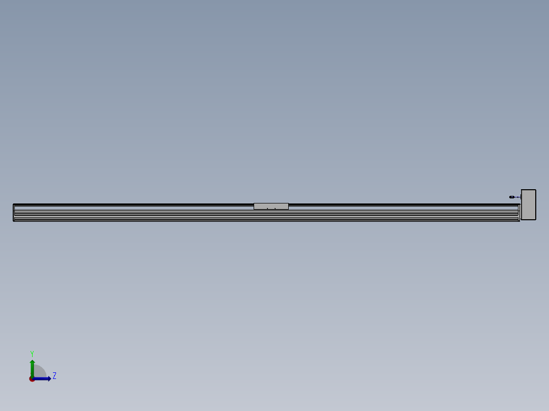 精密模组MT220-L150-3000-LU-M75-C4左视图