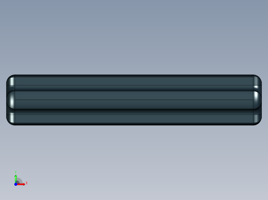 乐高机械组车桥-4519 Black Technic Axle 3.IGS前视图