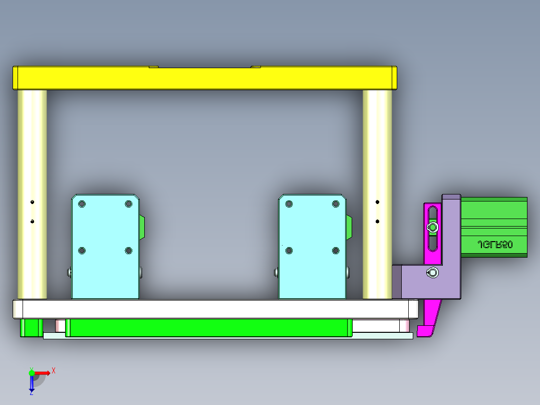 SPS-CNC1-0107俯视图