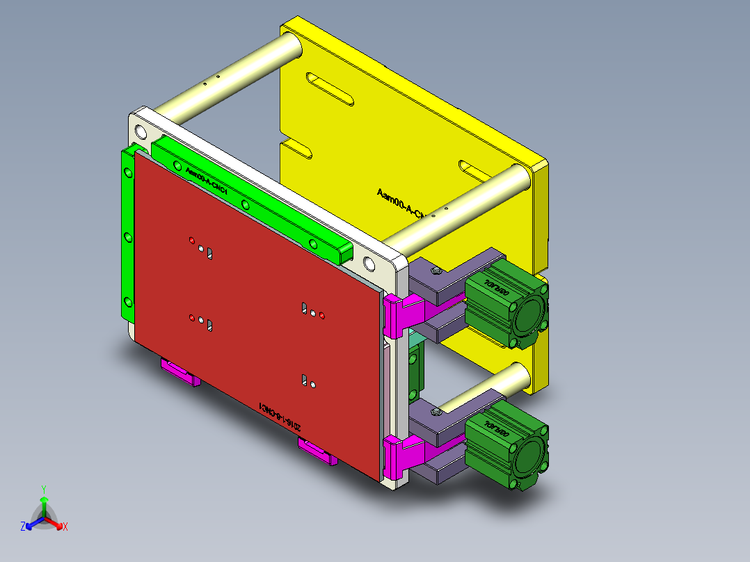 SPS-CNC1-0107正等轴测图