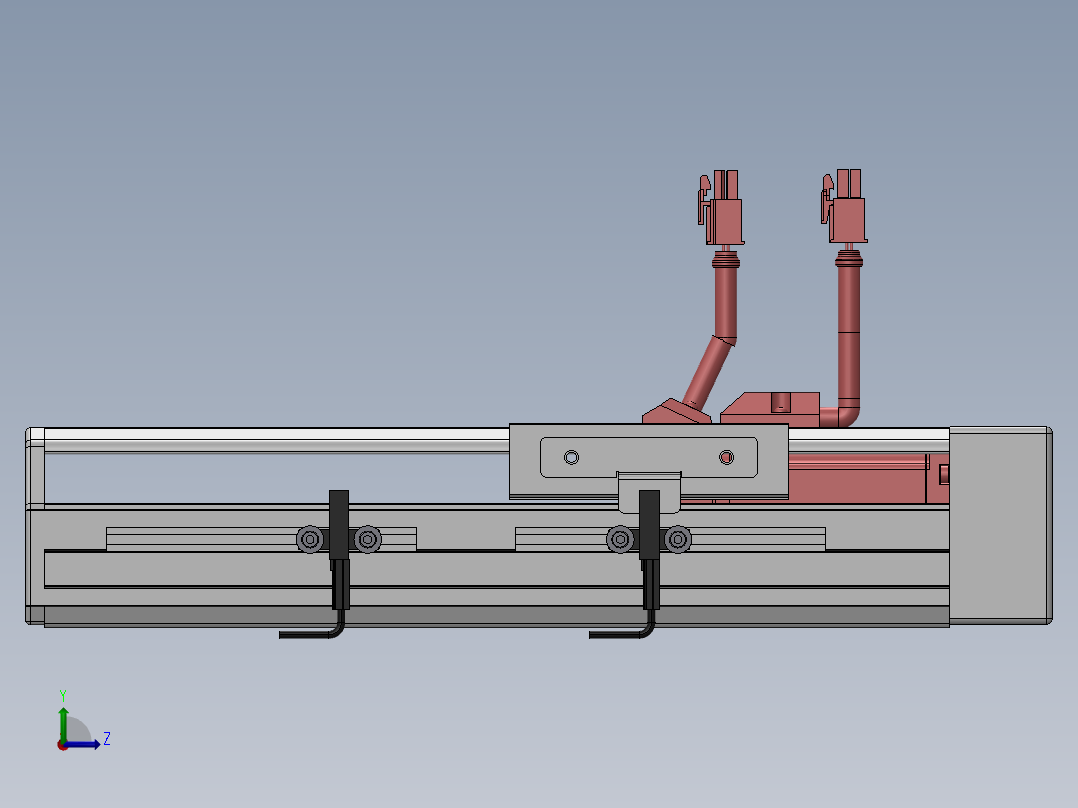 精密模组MY100-T10-100L-BL-P20B-C4-C左视图