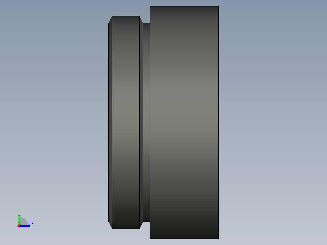 基恩士OP-66830_kc图纸模型左视图