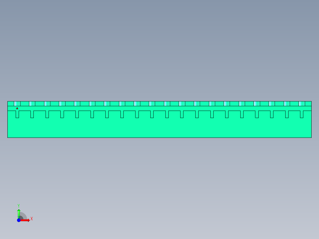 DEGSON 2EDG 系列 5.0mm 可插拔接线端子组-2EDGRC-5.0-20P-14-00AH前视图