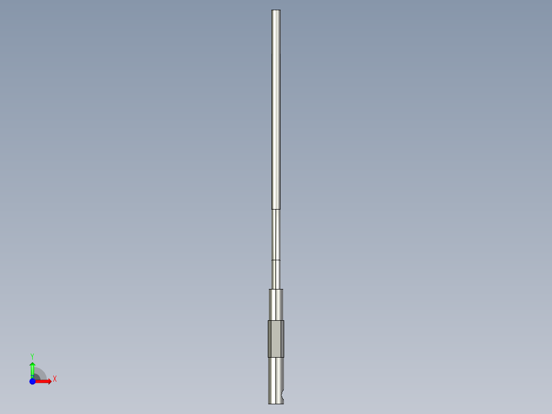 基恩士FU-38K_kc图纸模型前视图