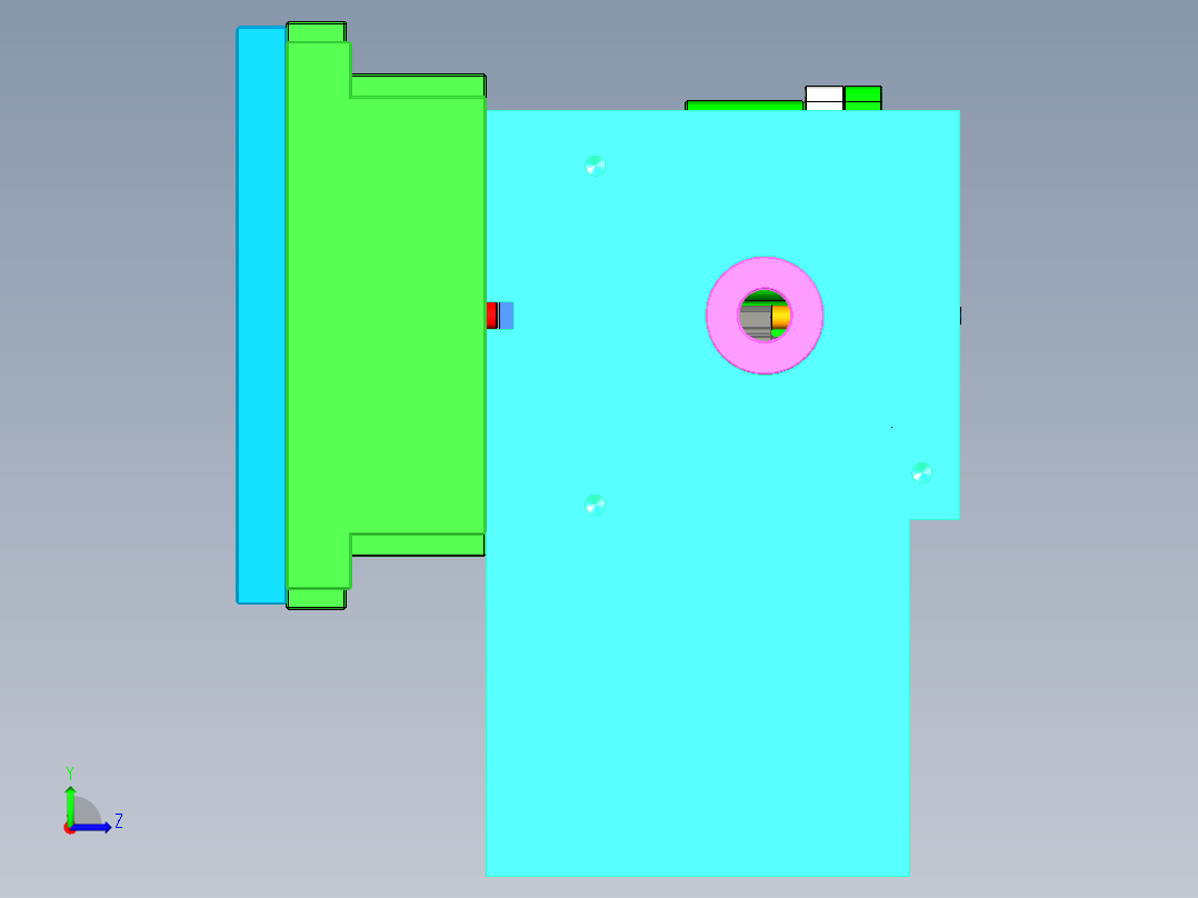 UX390-A-CNC5-0319左视图
