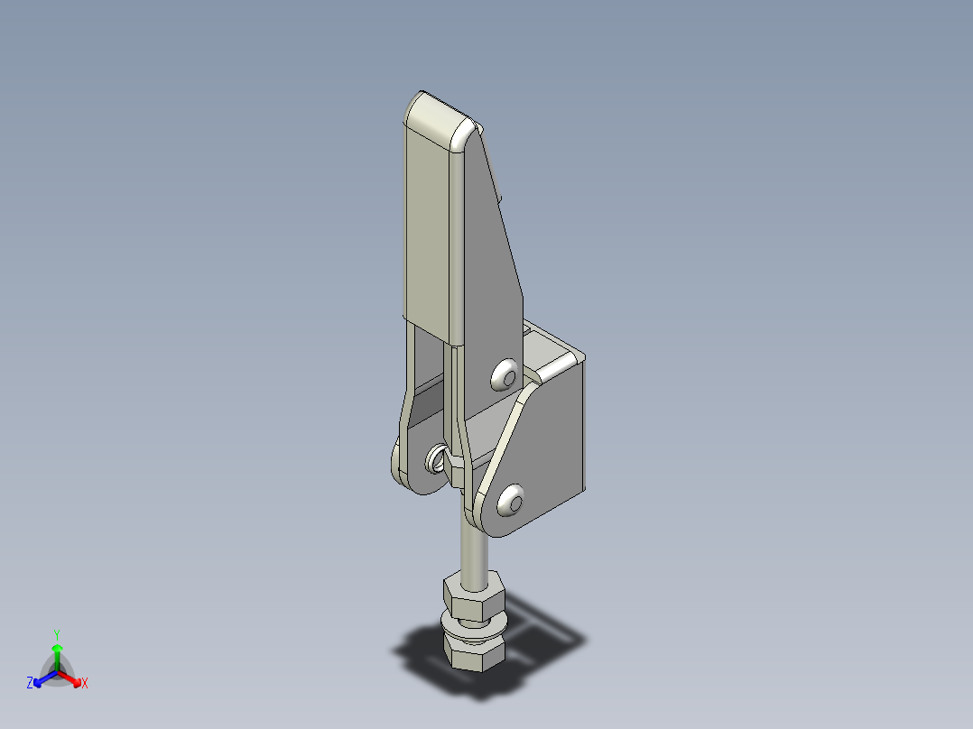 門閂式夾鉗SSP(D)-3D多系列多零件图纸模型