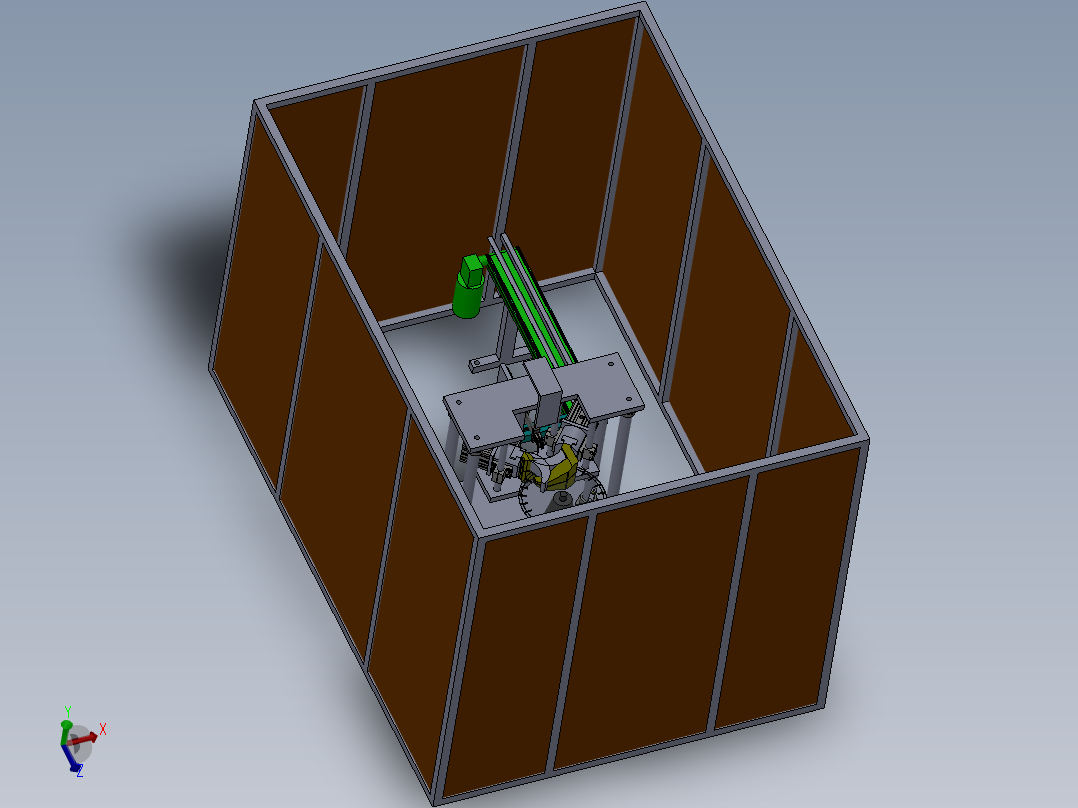 锯片自动上料焊接sw17可编辑+视频