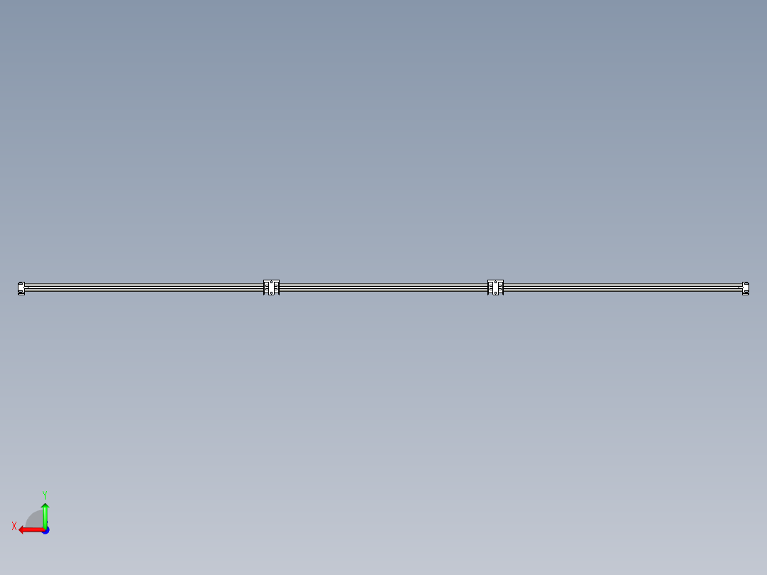 基恩士SJ-H228V_kc图纸模型后视图