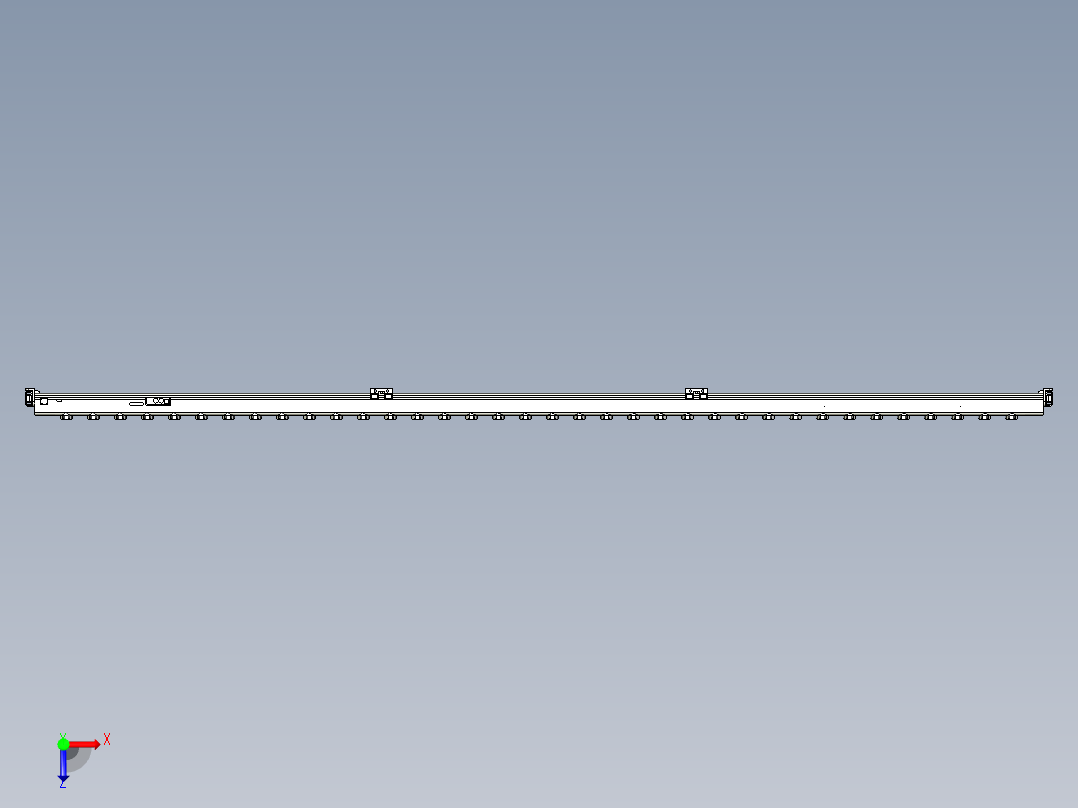 基恩士SJ-H228V_kc图纸模型俯视图