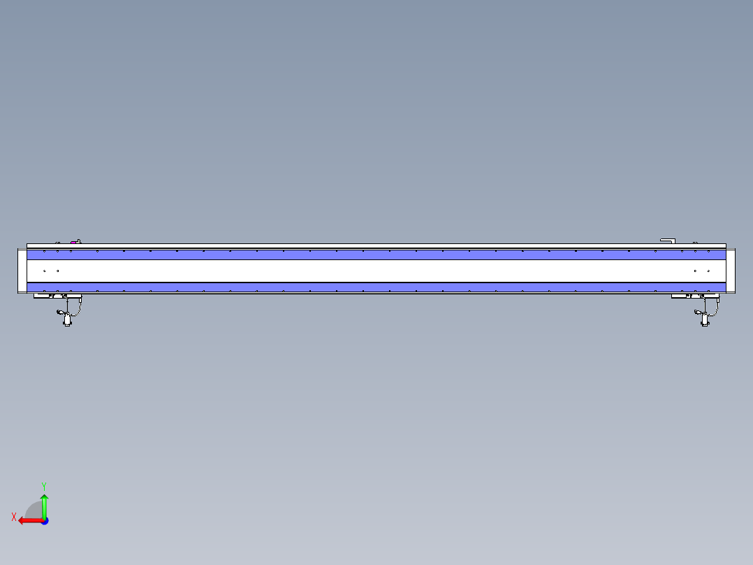 威洛博VL系列3d模型模组2VL17E2Y-S2200后视图
