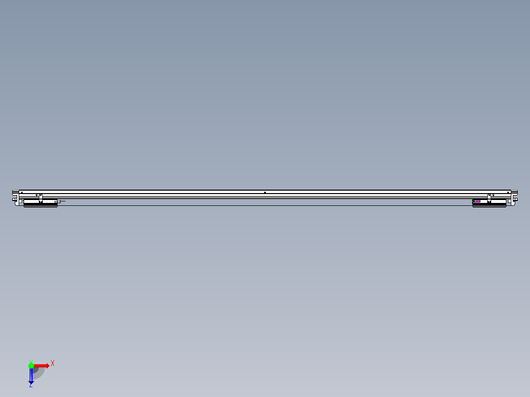 威洛博VL系列3d模型模组2VL17E2Y-S2200俯视图