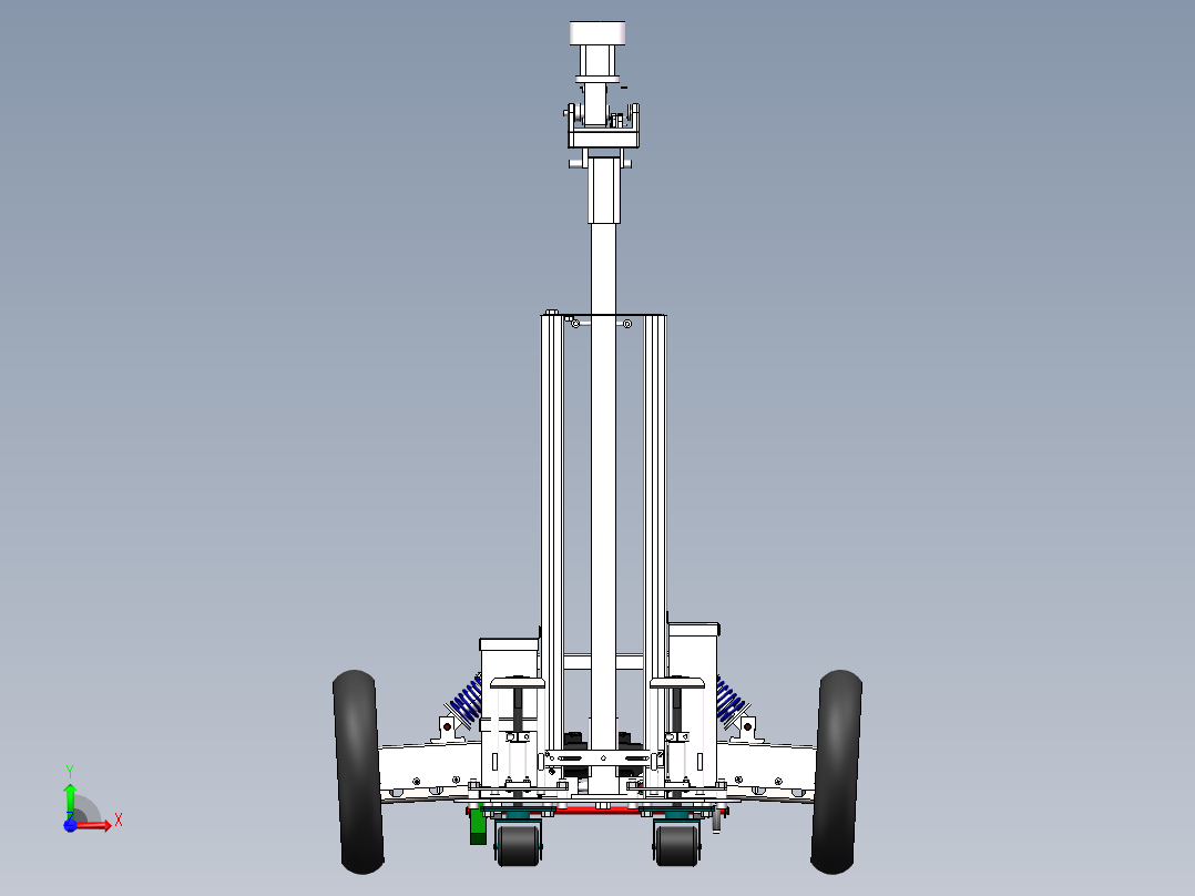 巡检机器人-3D(1)前视图