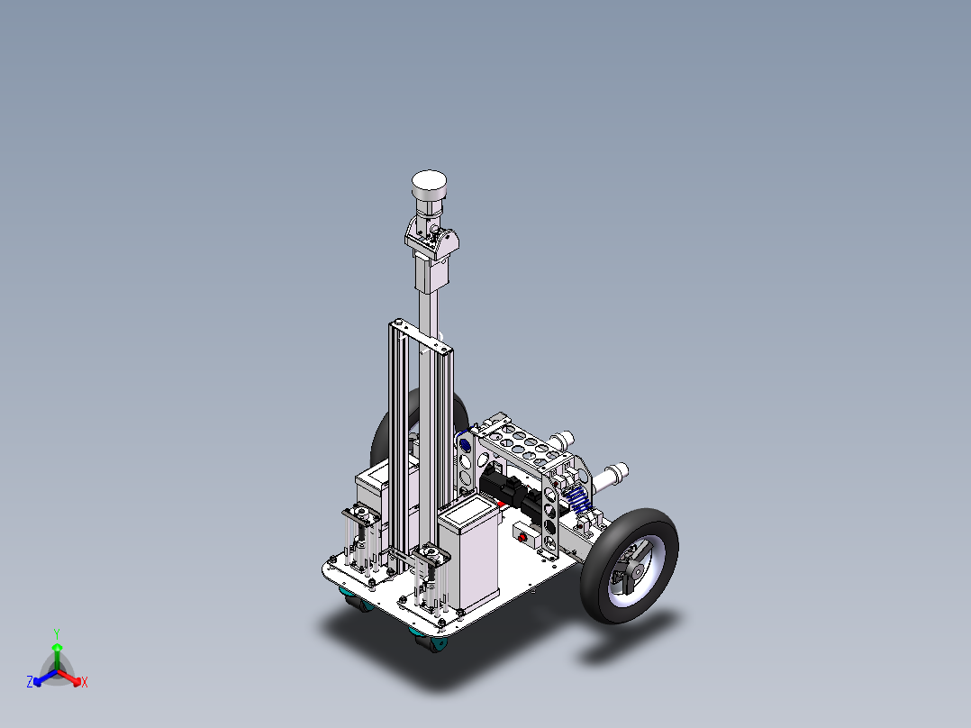巡检机器人-3D(1)正等轴测图