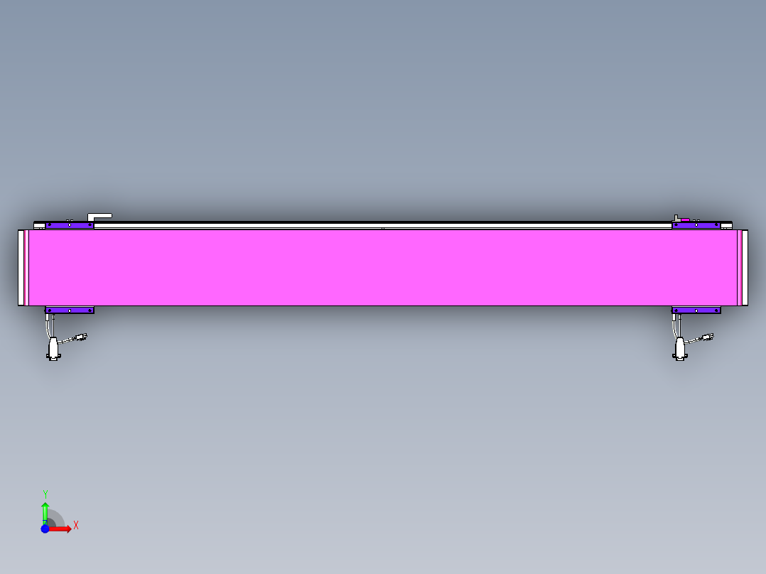 威洛博VL系列3d模型模组2VL17E1Y-S1250前视图