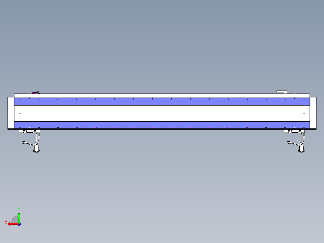 威洛博VL系列3d模型模组2VL17E1Y-S1250后视图