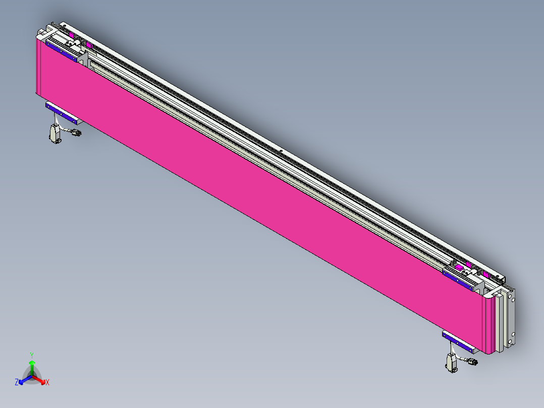 威洛博VL系列3d模型模组2VL17E1Y-S1250正等轴测图